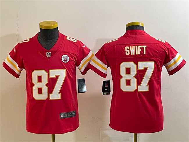 Youth Kansas City Chiefs #87 Taylor Swift Red Vapor Untouchable Limited Jersey,We sell and wholesale Youth Kansas City Chiefs #87 Taylor Swift Red Vapor Untouchable Limited Jersey on line form chian!